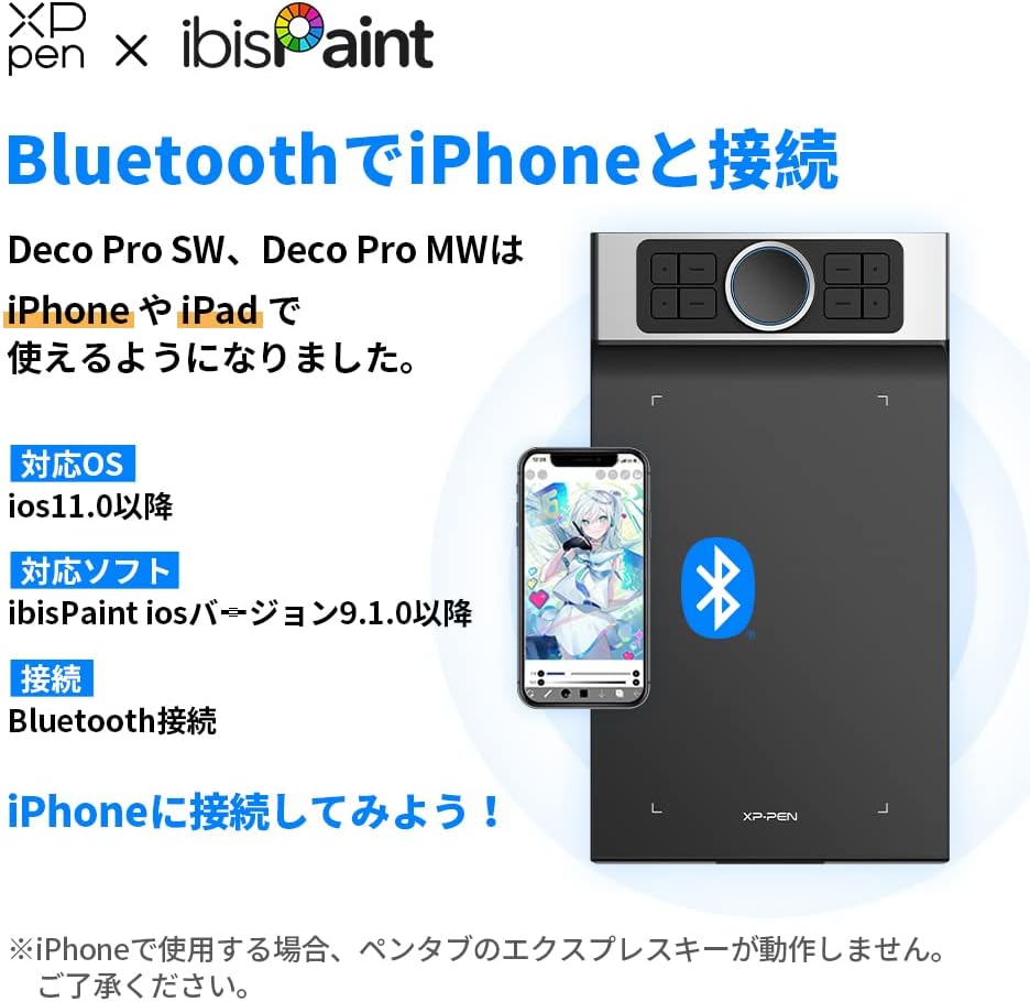 XPPen ペンタブ Bluetooth ワイヤレス接続 9x5インチ 超薄型7mm XPPen ペンタブ Bluetooth ワイヤレス接続 9x5インチ 超薄型7mm